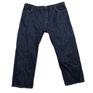 Foundry Jeans Mens Big & Tall 50 X 30 Dark Wash Relaxed Straight Denim Pants